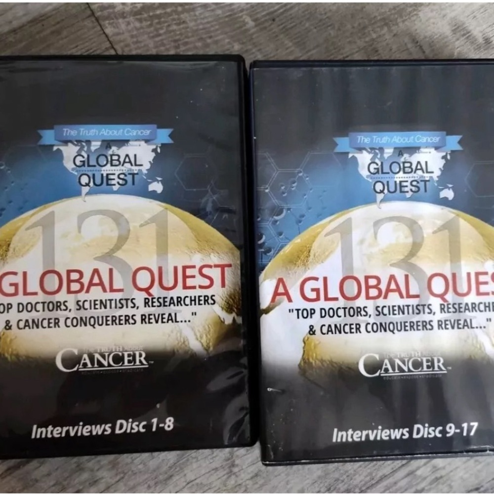 The Truth About Cancer A Global Quest Documentary Series w/Set Interviews 1-17